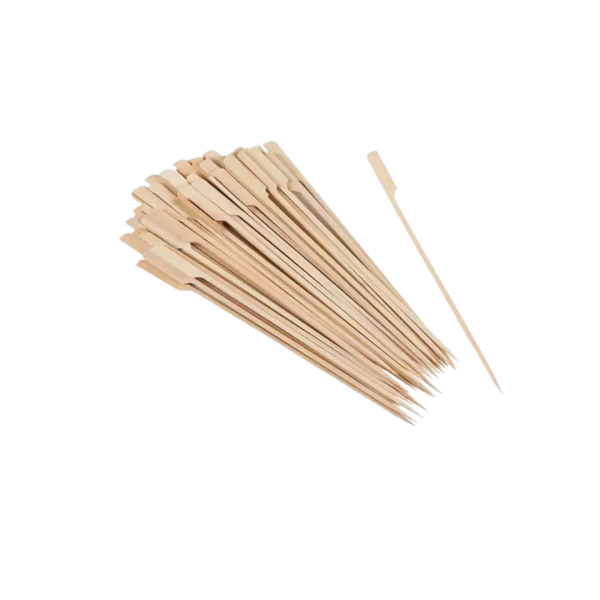 Bambu 20 cm Yassı Çöp Şiş