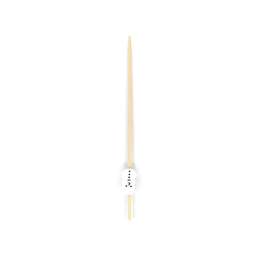 Bambu Kürdan Kardan Adam 12 cm - 50 Adet