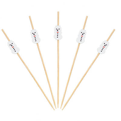 Bambu Kürdan Kardan Adam 12 cm