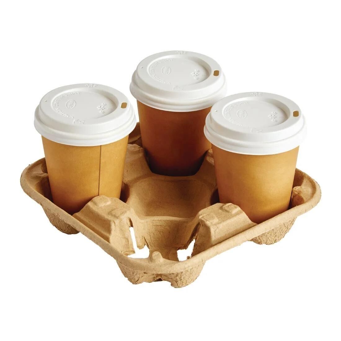 Cup Carrying Tray, Set of 4, 260 Pieces
