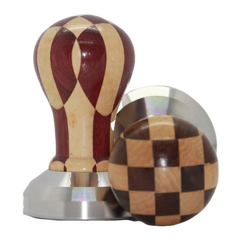 Baristic Deco Dama Tamper, 53 mm, Kırmızı