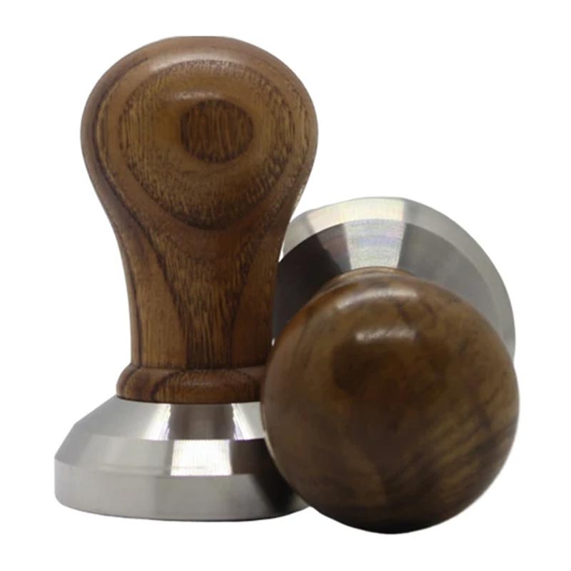 Baristic Deco Klasik Tamper, 53 mm, Koyu Ceviz