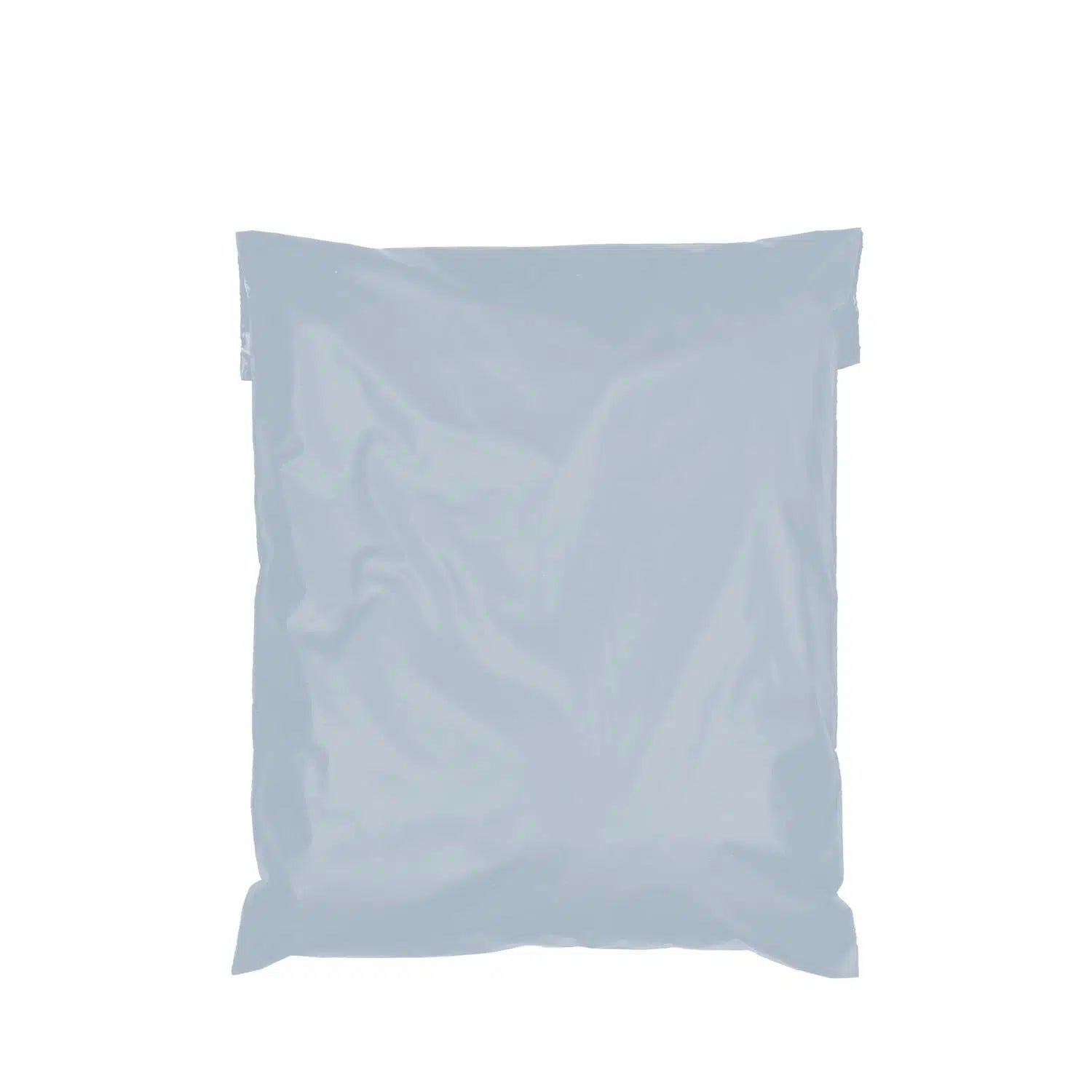 Baskısız Cepli Gri Kargo Poşeti 24x30+5 cm - 100 Adet