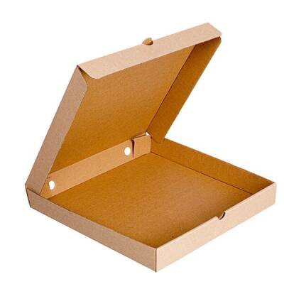 Baskısız Kraft Pizza Kutusu 30x30x4 cm