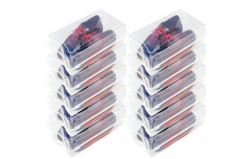 Plastik Erkek Ayakkabı Koruma Kutusu 1 Adet