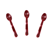 Bergama Kırmızı Dalgalı Dondurma Kaşığı