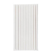 Beyaz Frozen Kağıt Pipet 8 x 204 mm