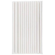Beyaz Frozen Kağıt Pipet 8mmx23cm