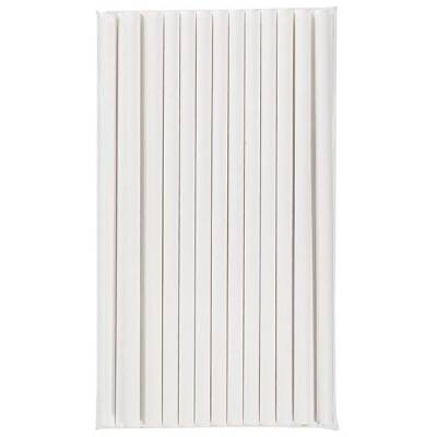 Beyaz Frozen Kağıt Pipet 8mmx23cm