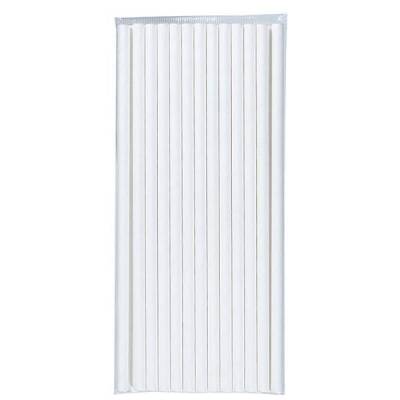 Beyaz Kağıt Pipet 6mmx19,7cm