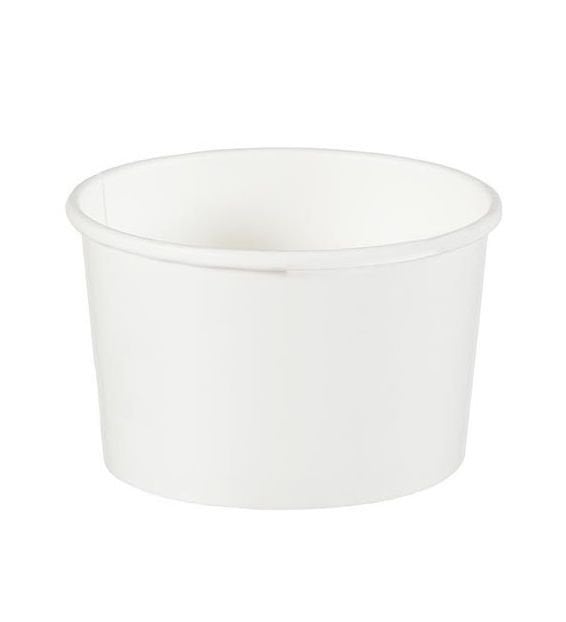 Beyaz Karton Dondurma Kasesi 200 cc