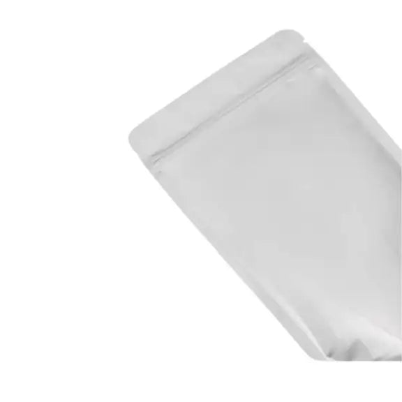 Beyaz Kraft Pencereli Kilitli Doypack, 18 x 29 + 9 CM