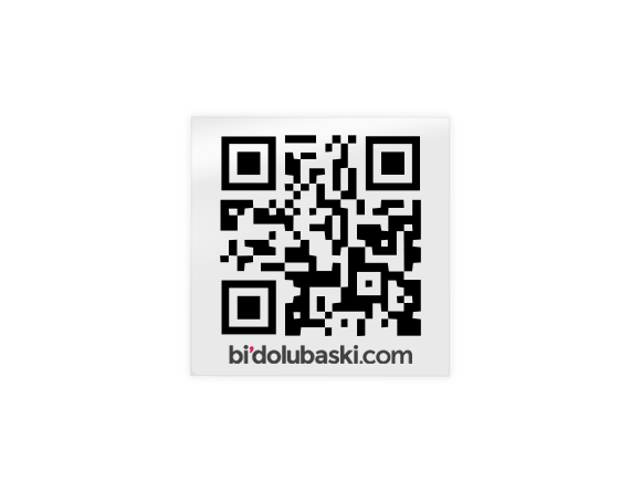 Metal QR Kod Menü