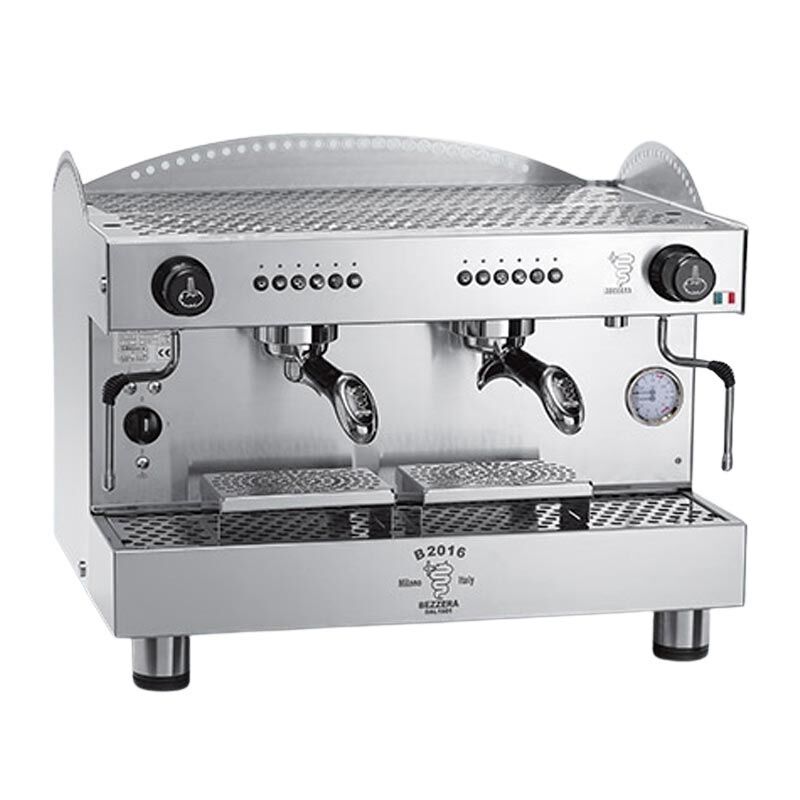 Bezzera B2016DE 2 Gruplu Espresso Kahve Makinesi, 14 Parça Kafe Seti