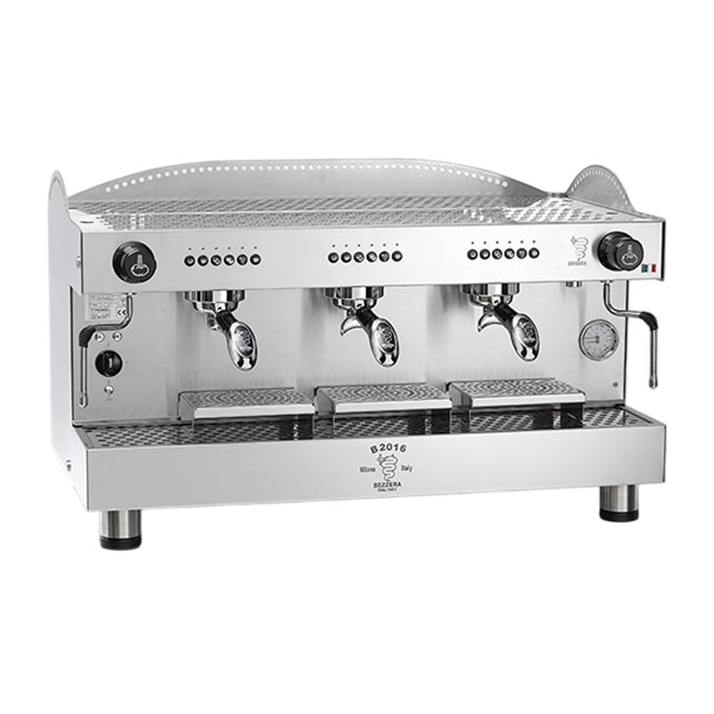 Bezzera B2016DE Tall Cup Tam Otomatik Espresso Kahve Makinesi, 3 Gruplu