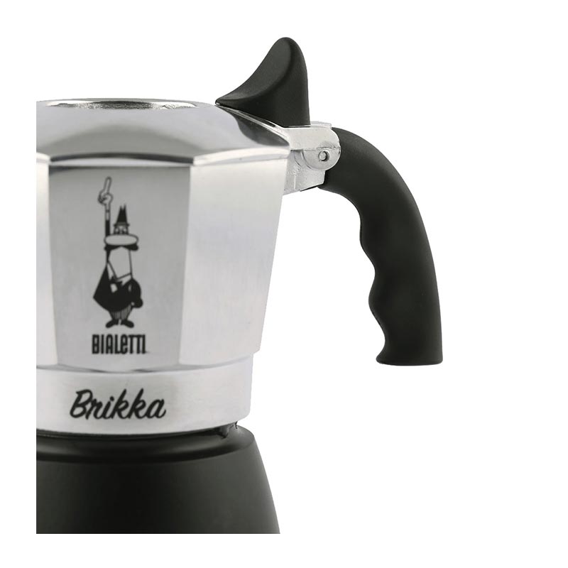 Bialetti New Brikka Moka Pot, 2 Cup