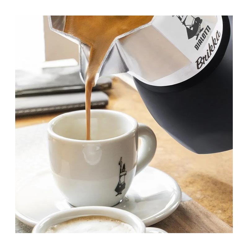 Bialetti New Brikka Moka Pot, 2 Cup