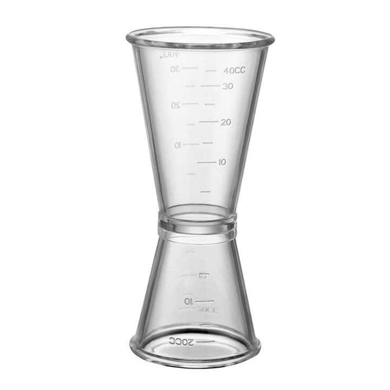 Biradlı BRD-EF184 Polikarbon Jigger, 20/40 ml