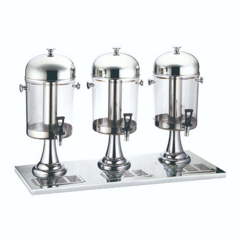Biradlı BRD-S 10400 Üçlü Meyve Suyu Dispenseri, 3x7.5 L