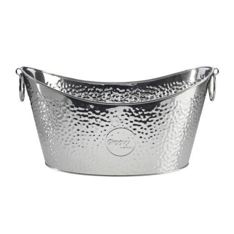 Biradlı Groovy GRV-1005 Çelik Şişe Kovası, 5 L, Parlak