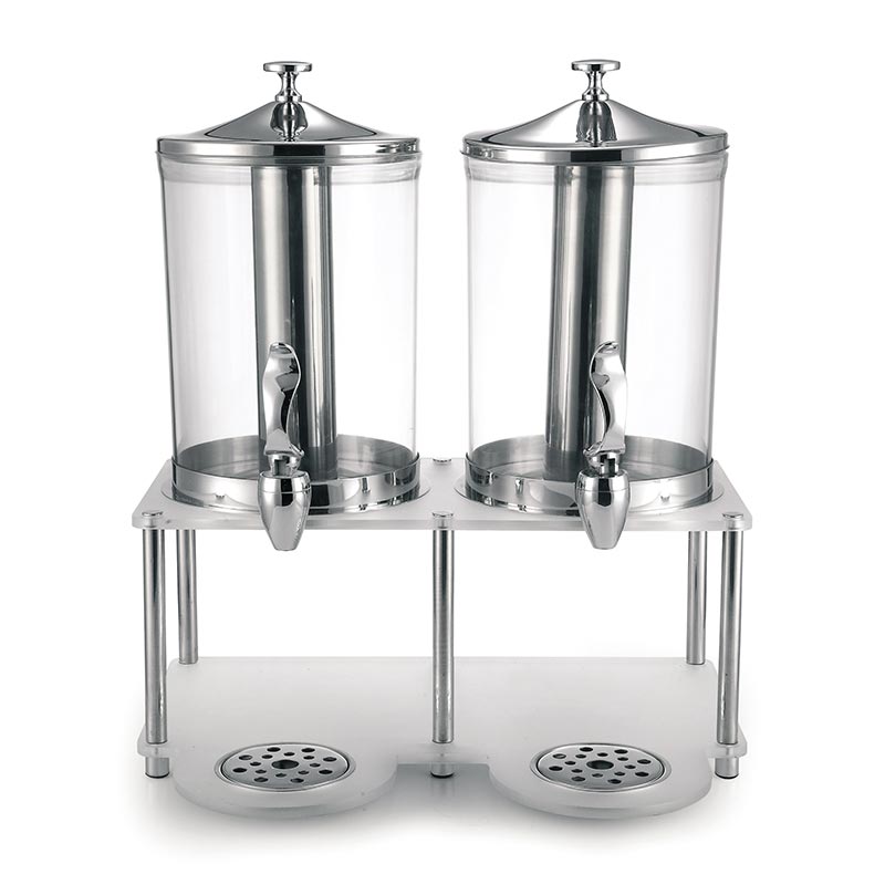 Biradlı GRV-10408 2'li Lux Meyve Suyu Dispenseri, 2x7.5 L
