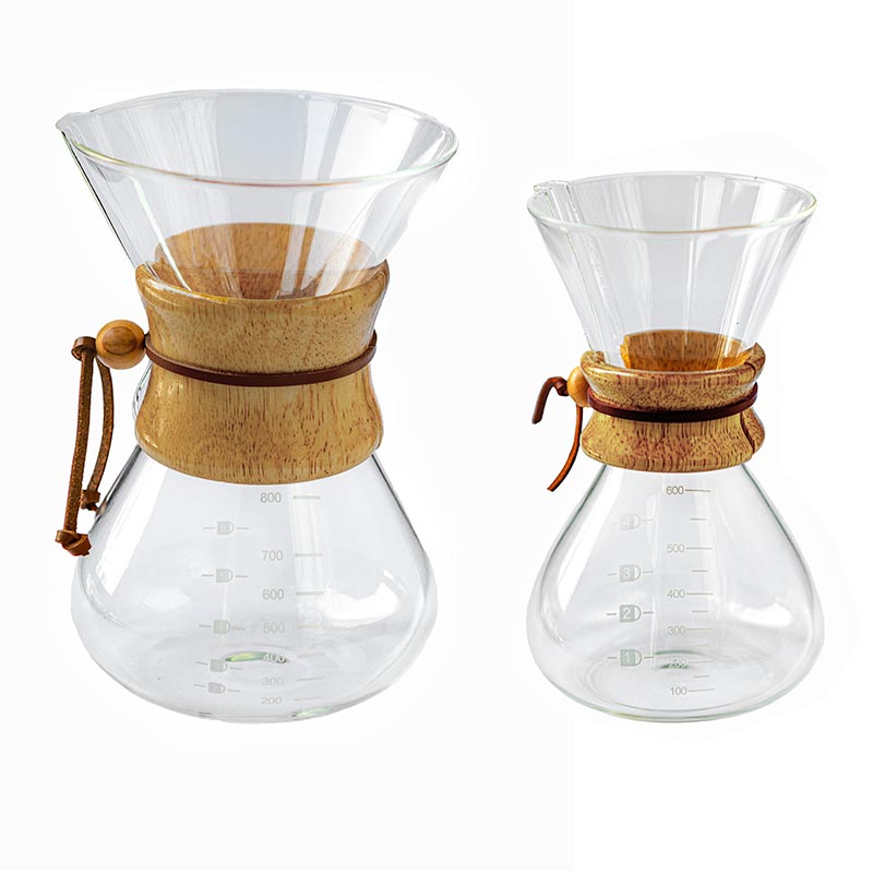 Black Goat Ahşap Tutacaklı Chemex, 600 ml