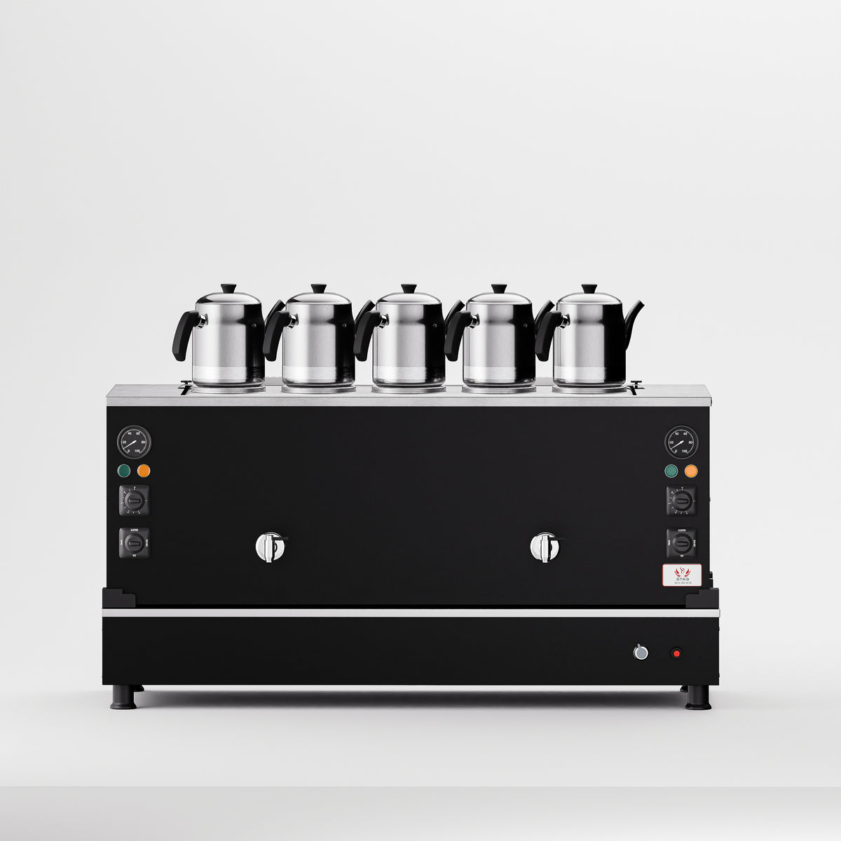 Black Pro Compact Hibrit Çay Makinesi 50 LT 5 Demlik ön görünüm