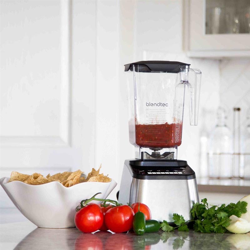 Blendtec Designer 650S Paslanmaz Çelik Blender, 8 Hızlı, 6 Programlı, 1560 W, Gri