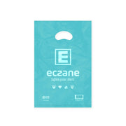 Bloklu Elgeçme Turkuaz Eczane Poşeti 17x26 cm - 800 Adet