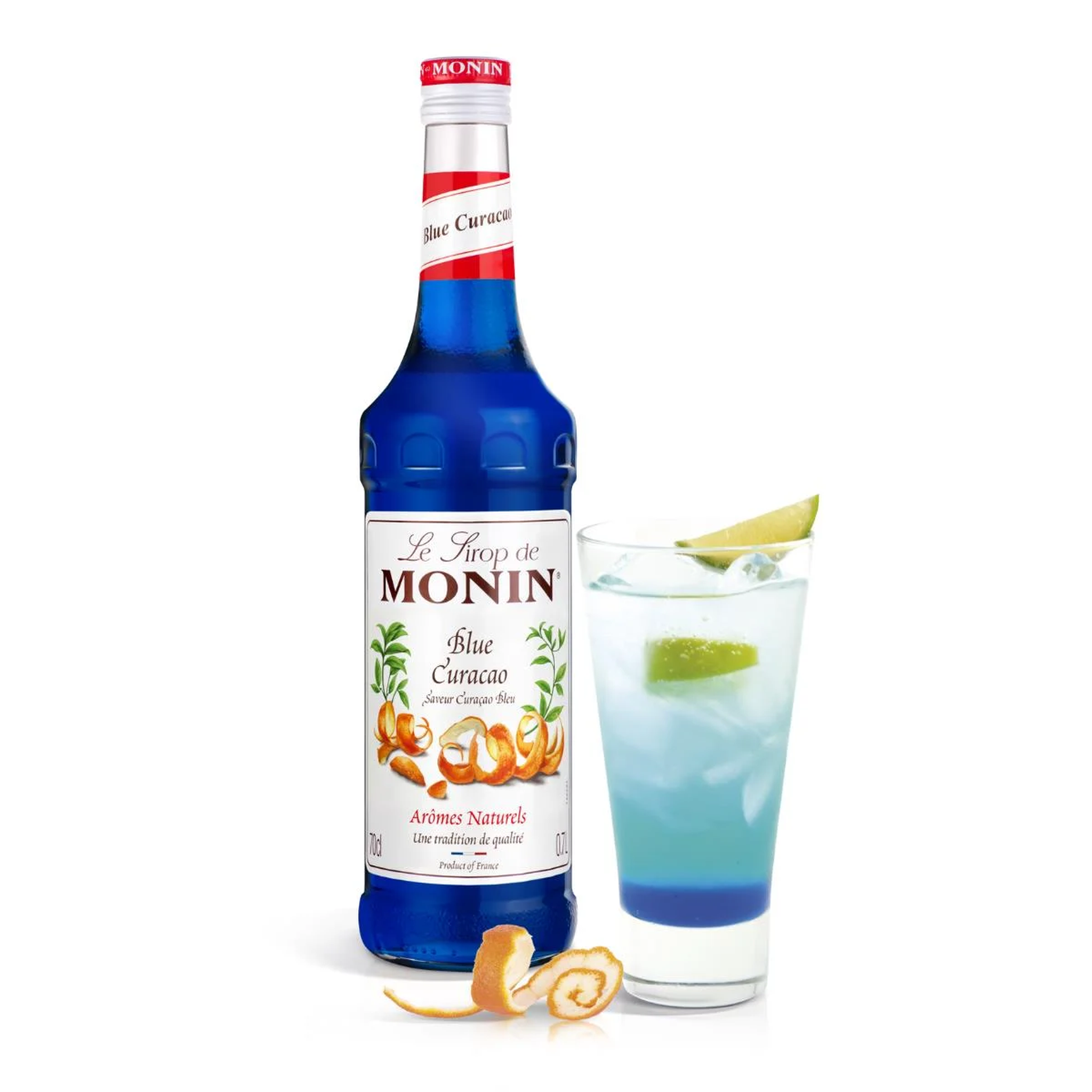 Monin Blue Curacao | Portakal Kabuğu Şurubu, 700 ML