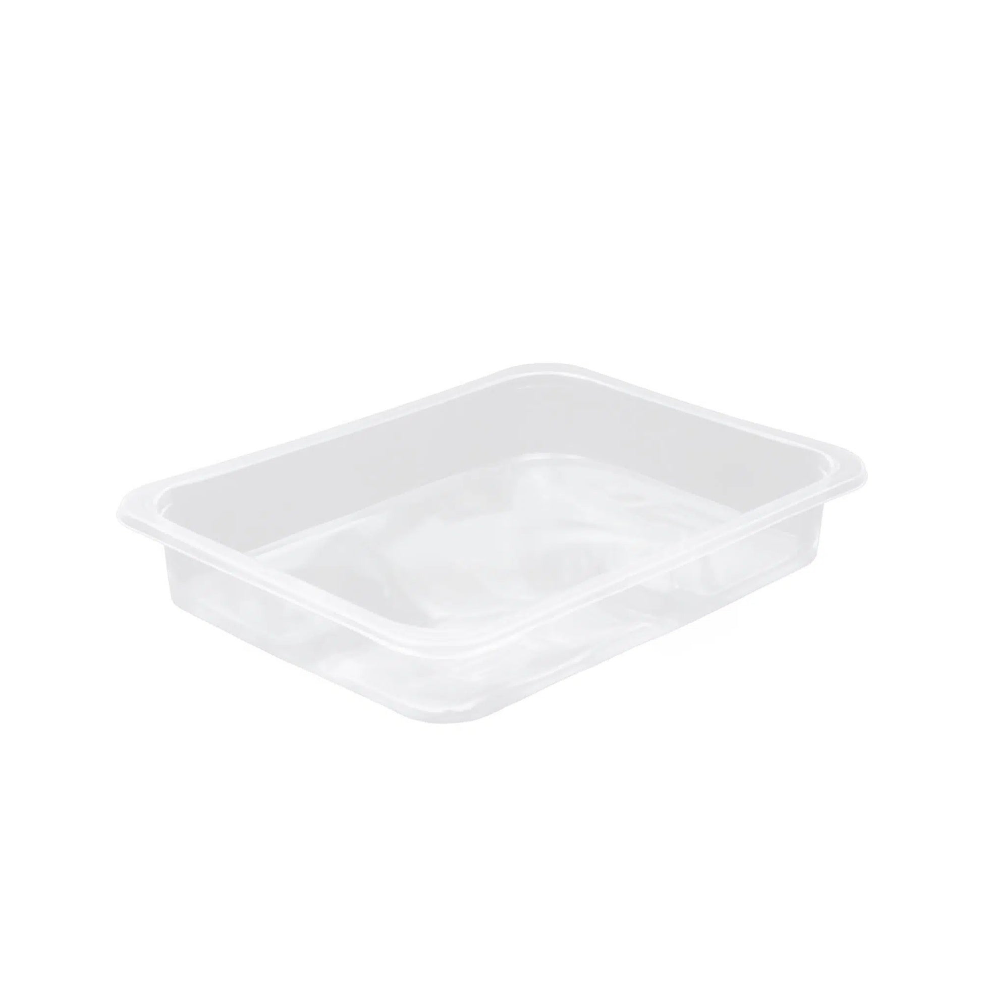 Bölmesiz Film Yapıştırmalı Gıda Kabı - 50 Adet