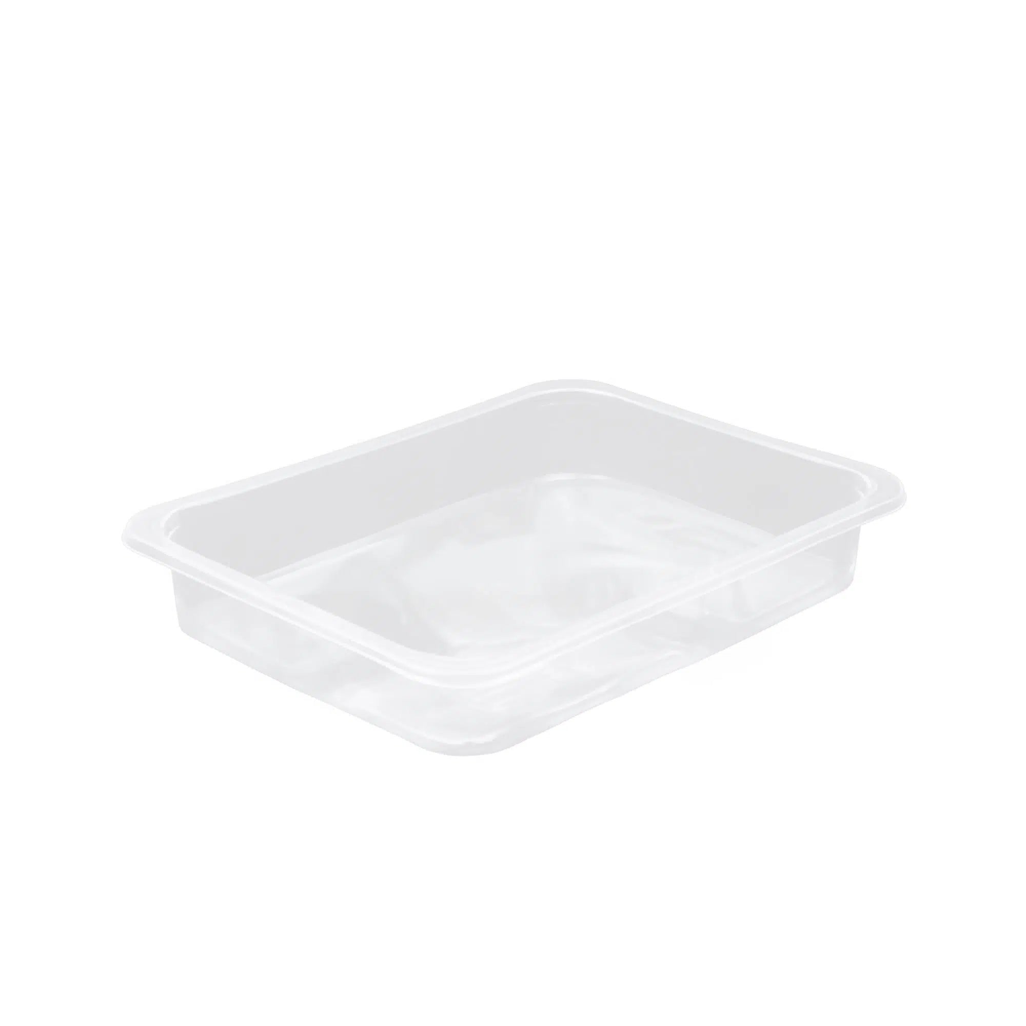 Bölmesiz Film Yapıştırmalı Gıda Kabı - 50 Adet