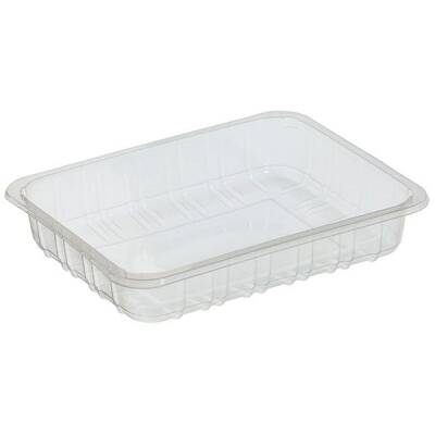 Özge Plastik Bölmesiz Film Yapıştırmalı Gıda Kabı 23gr