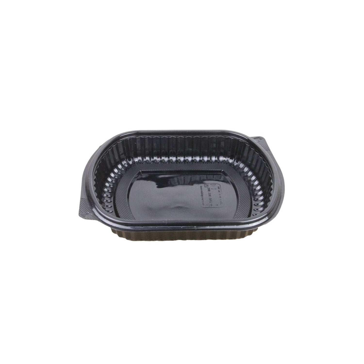 Özge Plastik Bölmesiz Sıcak Yemek Kabı Seti