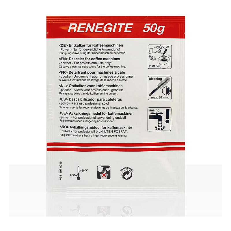 Bravilor Bonamat Renegite Kahve Makinesi Kireç Çözücü, 750 gr, 15 Adet