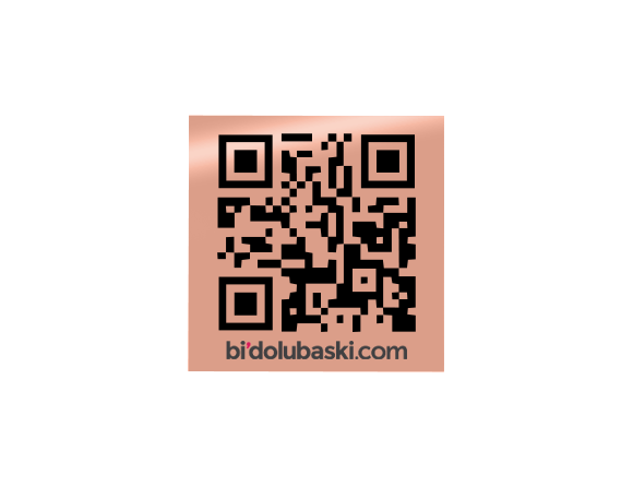 Metal QR Kod Menü
