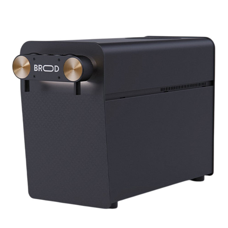 Brood DUO Dual Tap Nitro 2 Musluk Soğuk Demleme & Cold Brew Kahve Makinesi, 5.5 L, Siyah