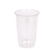 Bubble Tea PET Şeffaf Bardak 95x550 cc 18 oz - 50 Adet