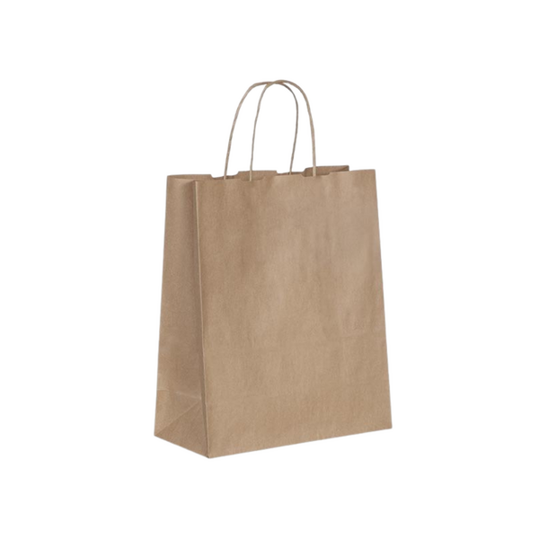 Büküm Sap Kraft Çanta 22x12x28