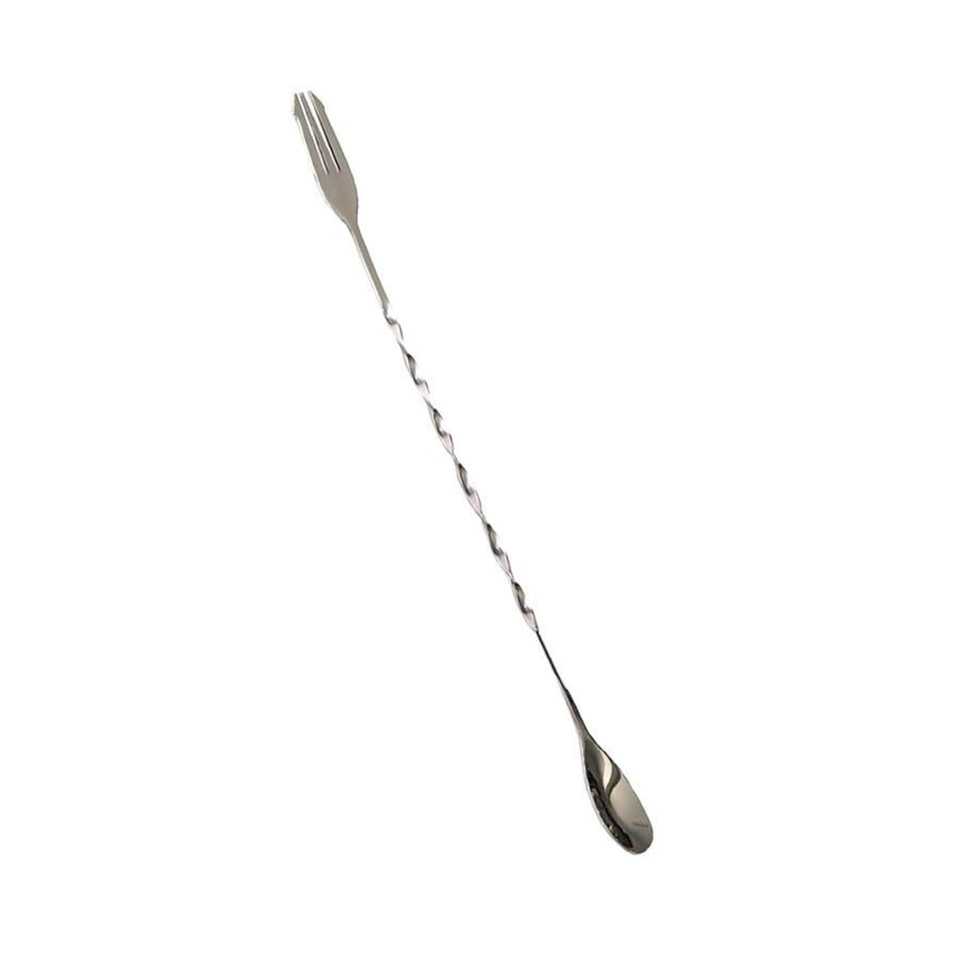 Burgulu Çatallı Bar Kaşık 33 cm