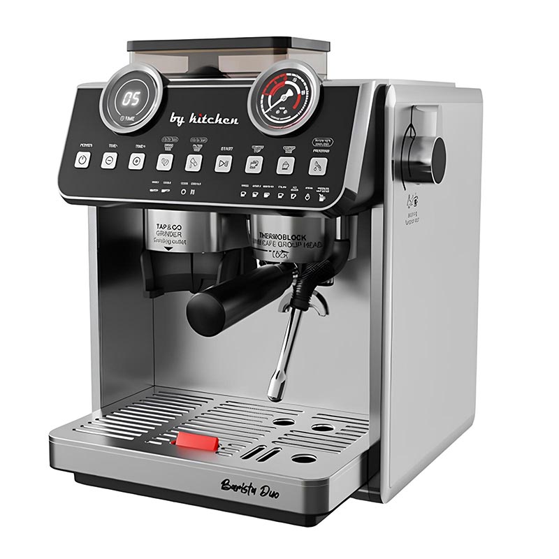 By Kitchen Barista Duo Ev Tipi Öğütücülü Espresso Kahve Makinesi