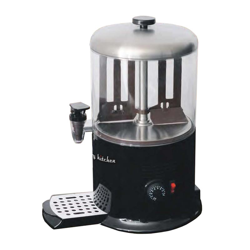 By Kitchen DHC-6 Sıcak Çikolata ve Sahlep Makinesi, 6 L, Siyah