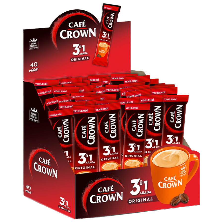 Cafe Crown 3'ü 1 Arada Kahve 17,5 g x 40'lı