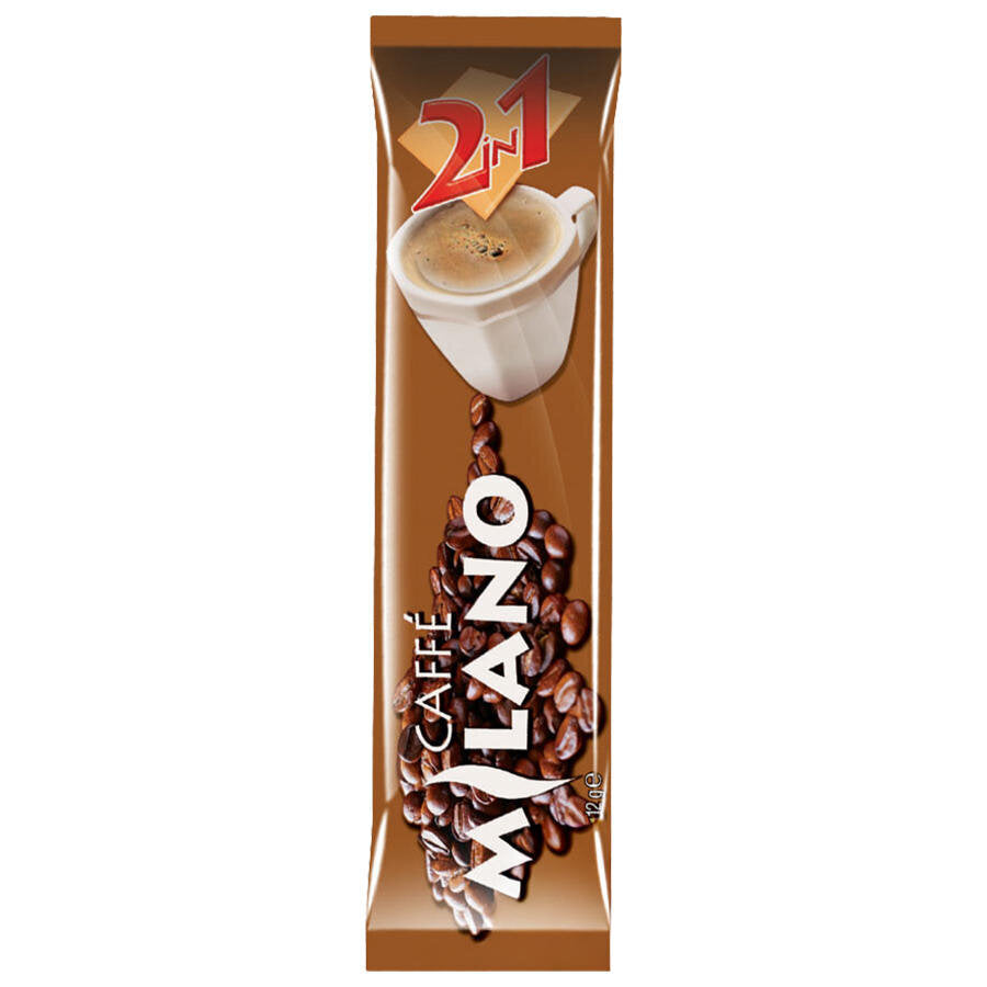 Caffe Milano 2'si 1 Arada Kahve 12 gr 20'li