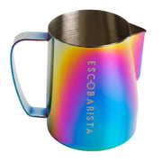 Escobarista Barista Space Latte Pitcher, 600 ml, Gökkuşağı