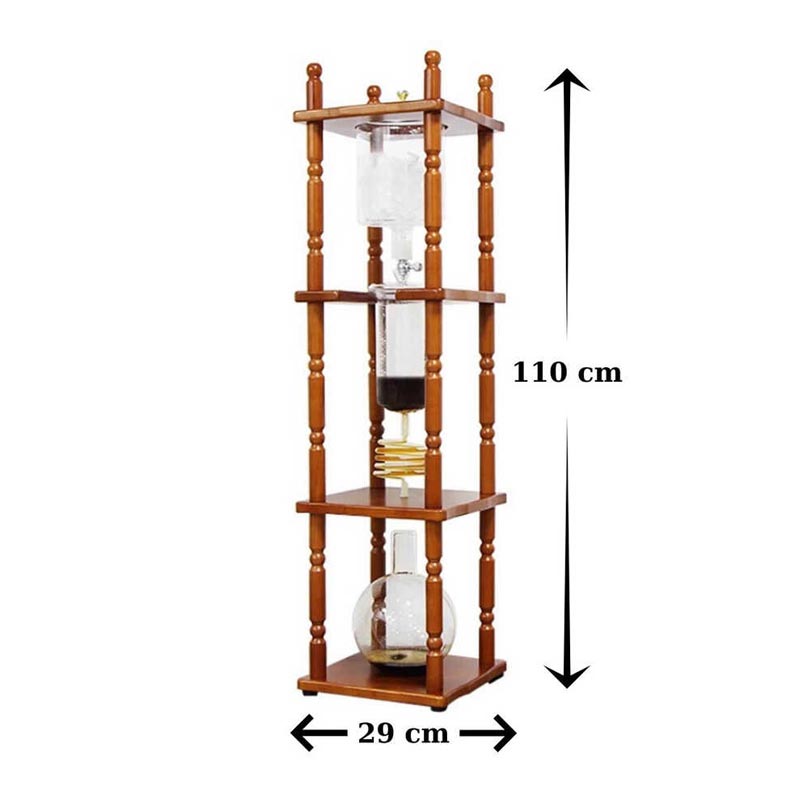 Epinox SKK-03 Soğuk Kahve Demleme Cold Brew Seti, 3000 ml, Kahverengi