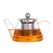 Epinox CVD-500 V Model Glass Teapot with Stainless Steel Strainer, 500 ml