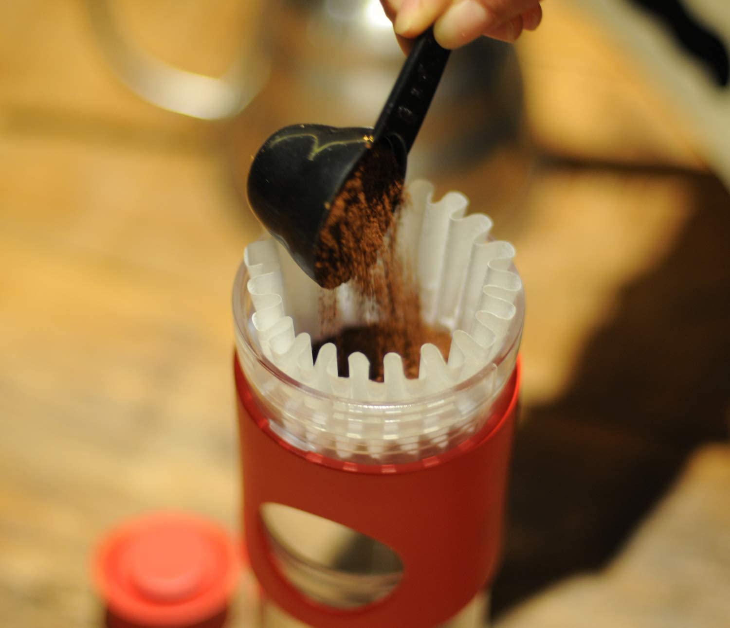 Cafflano Go-Brew Kahve Demleme Şişesi, Mint Yeşili