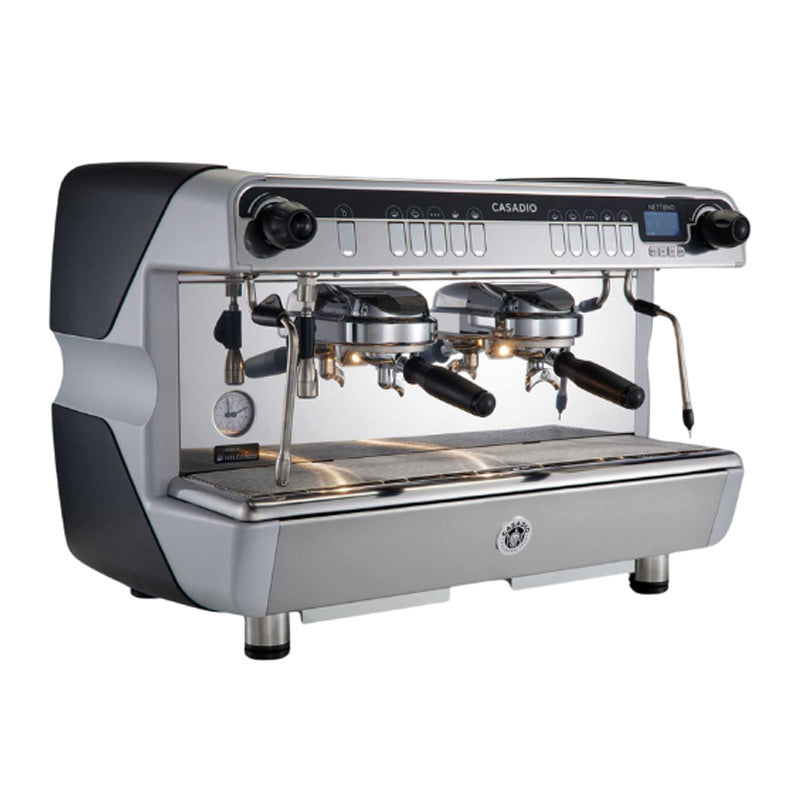 Casadio NETTUNO A2 ES Compact Tall Cup Tam Otomatik Espresso Kahve Makinesi, 2 Gruplu, Siyah
