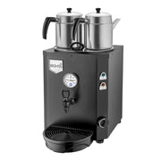 Remta DE12 Jumbo Çay Makinesi, 2 Demlikli, 13 L, Elektrikli, Siyah
